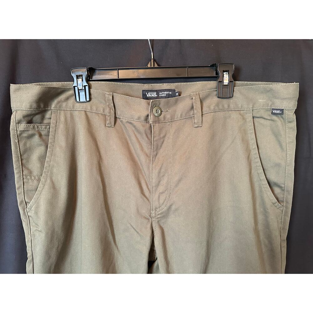 Vans Authentic Chino Pants in Kelp Sz 38